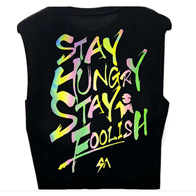 七彩反光烫画服装标 免费打样图片5