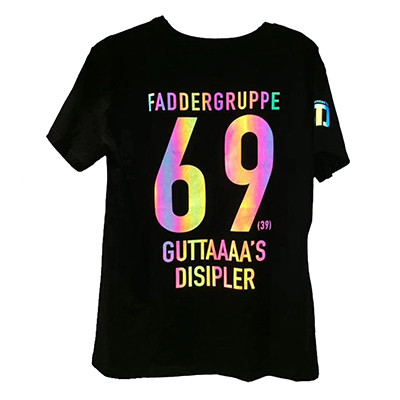 七彩反光烫画服装标 免费打样图片7